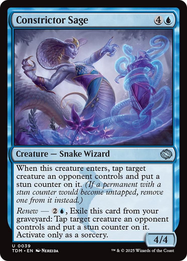 Constrictor Sage [Tarkir: Dragonstorm] | L.A. Mood Comics and Games