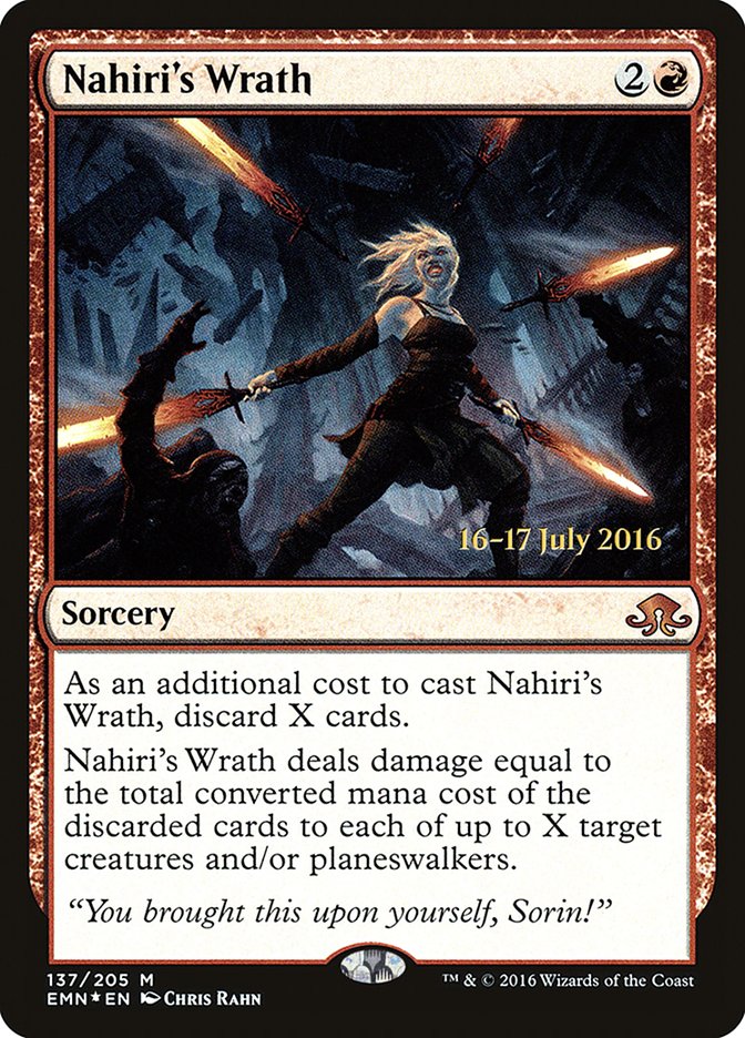 Nahiri's Wrath (Prerelease) [Eldritch Moon Promos] | L.A. Mood Comics and Games