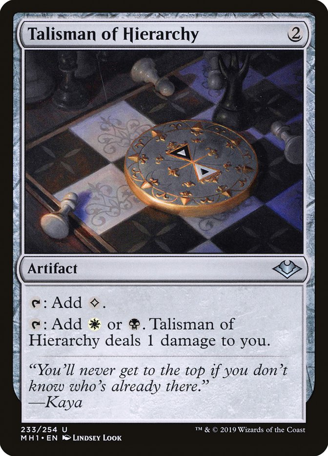 Talisman of Hierarchy [Modern Horizons] | L.A. Mood Comics and Games