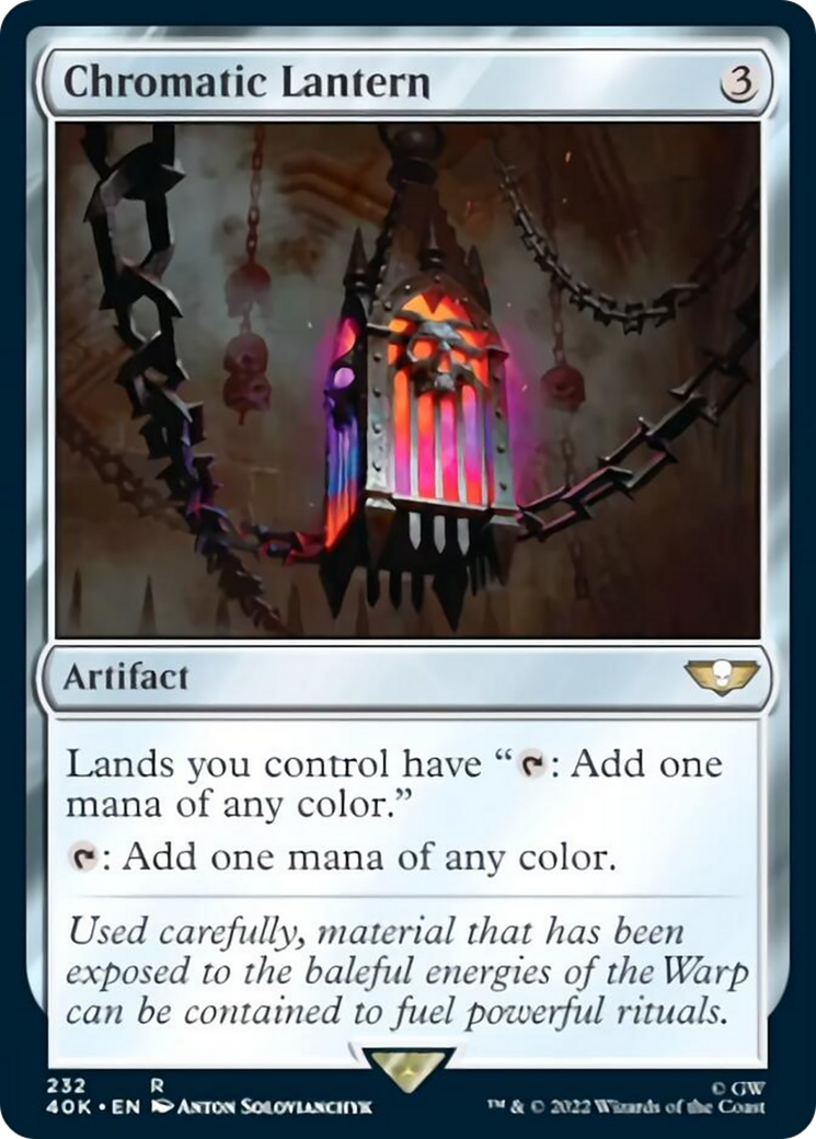 Chromatic Lantern (Surge Foil) [Warhammer 40,000] | L.A. Mood Comics and Games