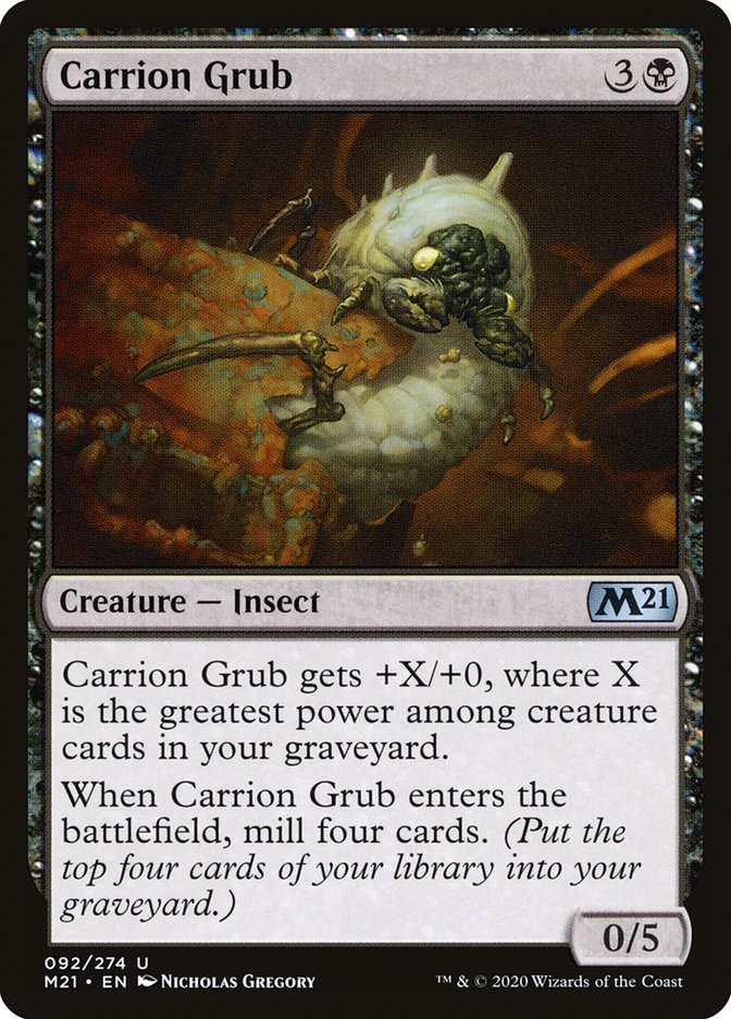Carrion Grub [Core Set 2021] | L.A. Mood Comics and Games