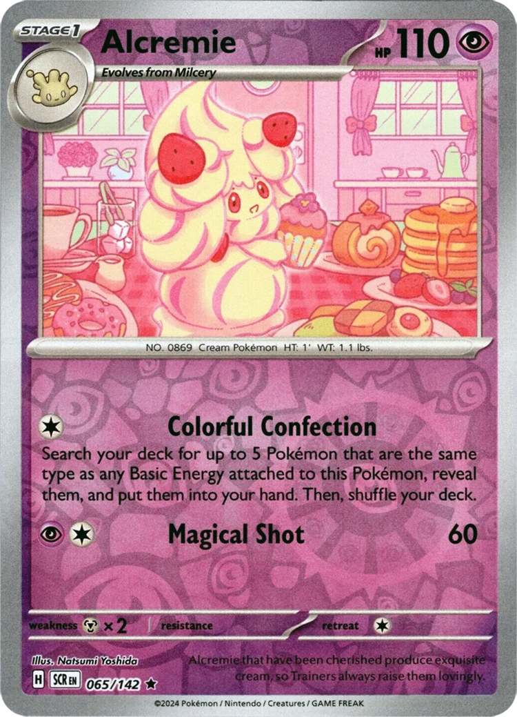 Alcremie (065/142) [Scarlet & Violet: Stellar Crown] | L.A. Mood Comics and Games