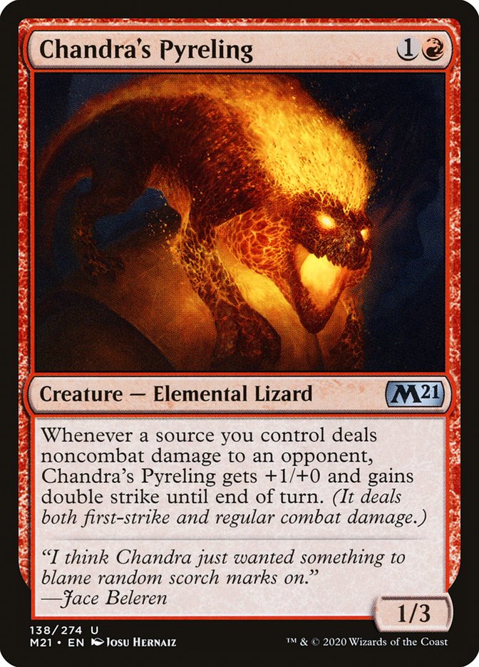 Chandra's Pyreling [Core Set 2021] | L.A. Mood Comics and Games