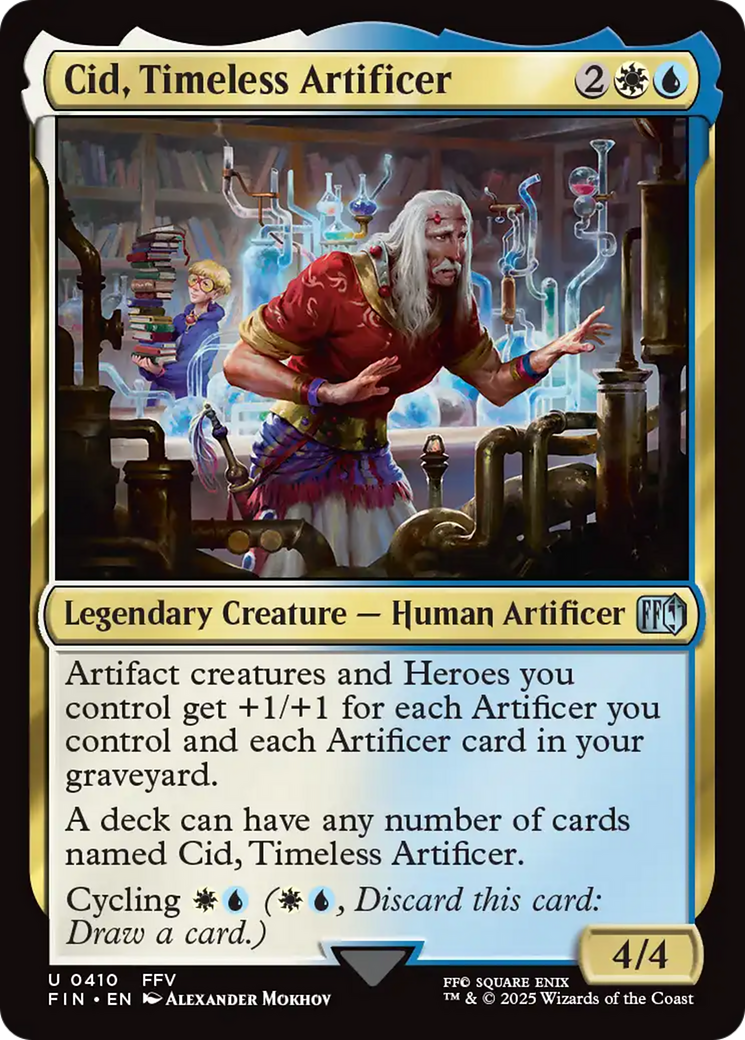 Cid, Timeless Artificer (0410) [FINAL FANTASY] | L.A. Mood Comics and Games