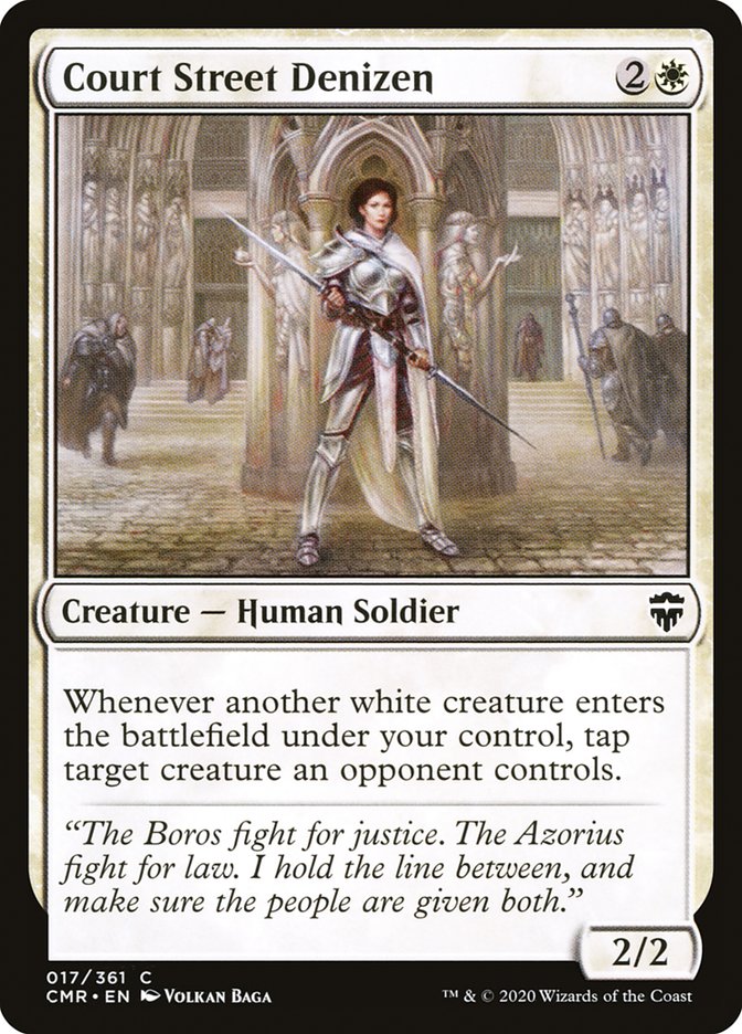 Court Street Denizen [Commander Legends] | L.A. Mood Comics and Games
