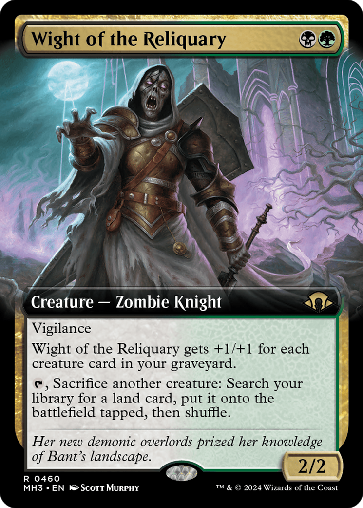 Wight of the Reliquary (Extended Art) [Modern Horizons 3] | L.A. Mood Comics and Games