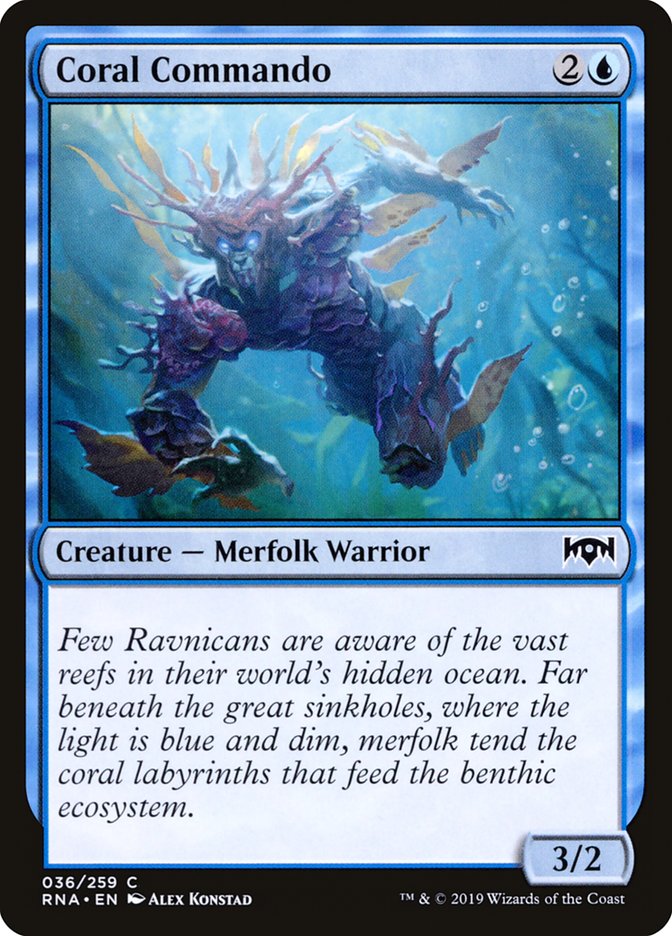 Coral Commando [Ravnica Allegiance] | L.A. Mood Comics and Games