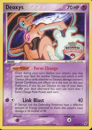 Deoxys (16/107) (Championship Promo) [EX: Deoxys] | L.A. Mood Comics and Games