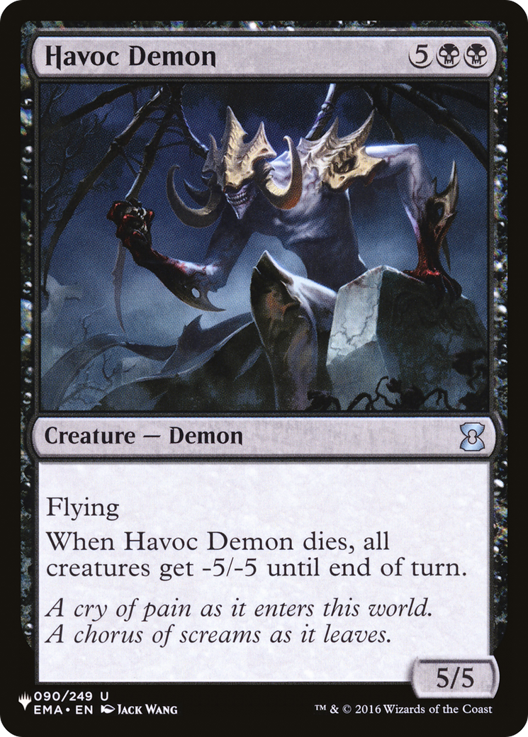 Havoc Demon [The List] | L.A. Mood Comics and Games