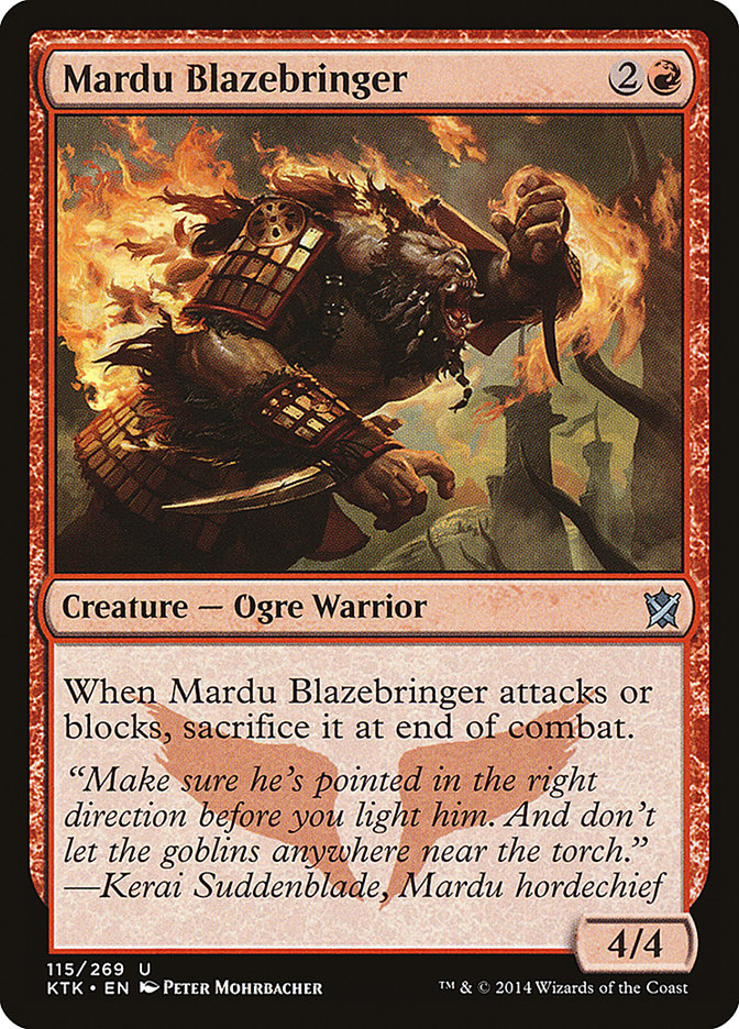 Mardu Blazebringer [Khans of Tarkir] | L.A. Mood Comics and Games