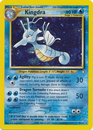 Kingdra (8/111) [Neo Genesis Unlimited] | L.A. Mood Comics and Games