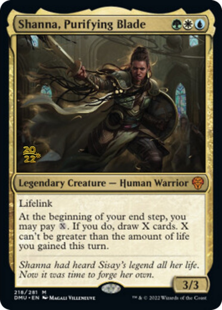 Shanna, Purifying Blade [Dominaria United Prerelease Promos] | L.A. Mood Comics and Games