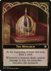 Squid // The Monarch Double-Sided Token [Streets of New Capenna Commander Tokens] | L.A. Mood Comics and Games