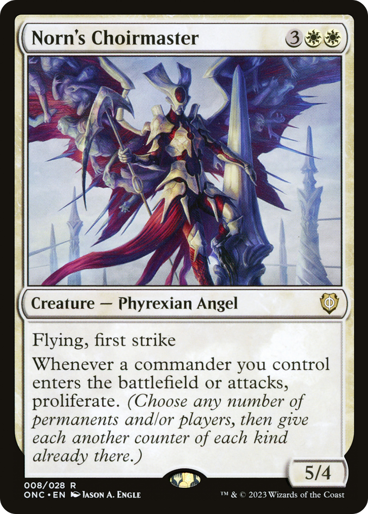 Norn's Choirmaster [Phyrexia: All Will Be One Commander] | L.A. Mood Comics and Games
