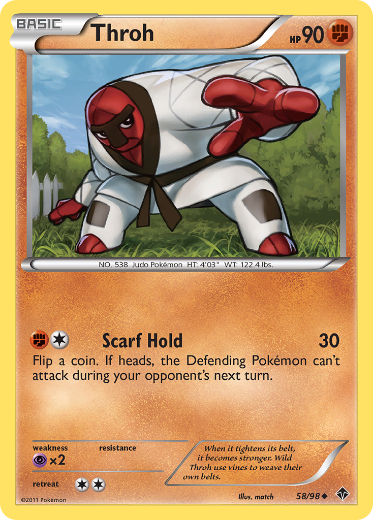 Throh (58/98) [Black & White: Emerging Powers] | L.A. Mood Comics and Games
