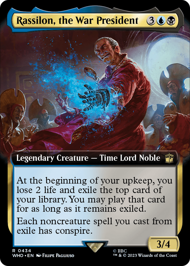 Rassilon, the War President (Extended Art) [Doctor Who] | L.A. Mood Comics and Games