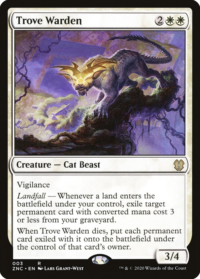 Trove Warden [Zendikar Rising Commander] | L.A. Mood Comics and Games