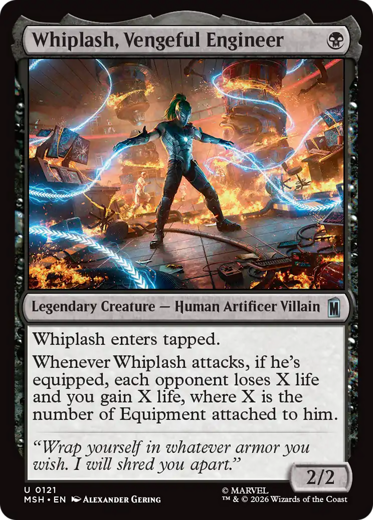 Whiplash, Vengeful Engineer [Marvel Super Heroes] | L.A. Mood Comics and Games