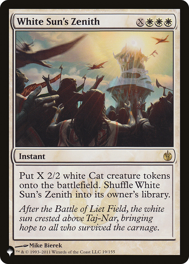White Sun's Zenith [The List] | L.A. Mood Comics and Games