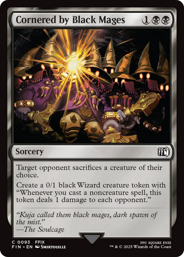 Cornered by Black Mages [FINAL FANTASY] | L.A. Mood Comics and Games