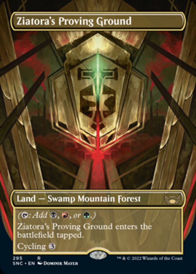 Ziatora's Proving Ground (Borderless Alternate Art) [Streets of New Capenna] | L.A. Mood Comics and Games