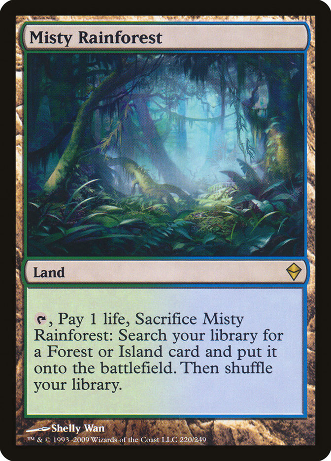 Misty Rainforest [Zendikar] | L.A. Mood Comics and Games