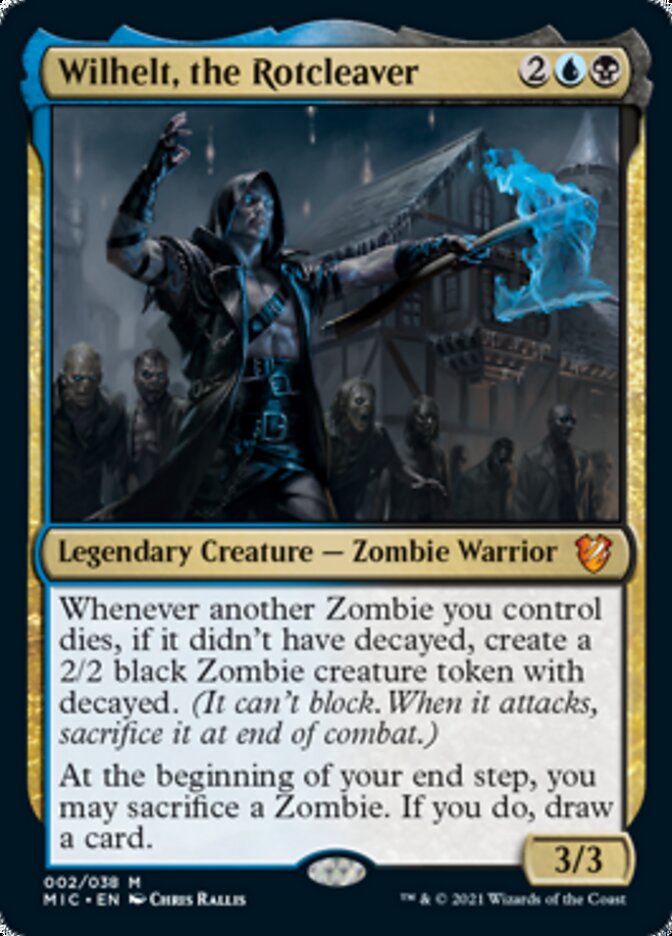 Wilhelt, the Rotcleaver (Display Commander) [Innistrad: Midnight Hunt Commander] | L.A. Mood Comics and Games