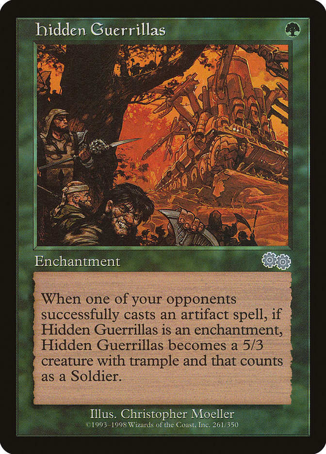 Hidden Guerrillas [Urza's Saga] | L.A. Mood Comics and Games