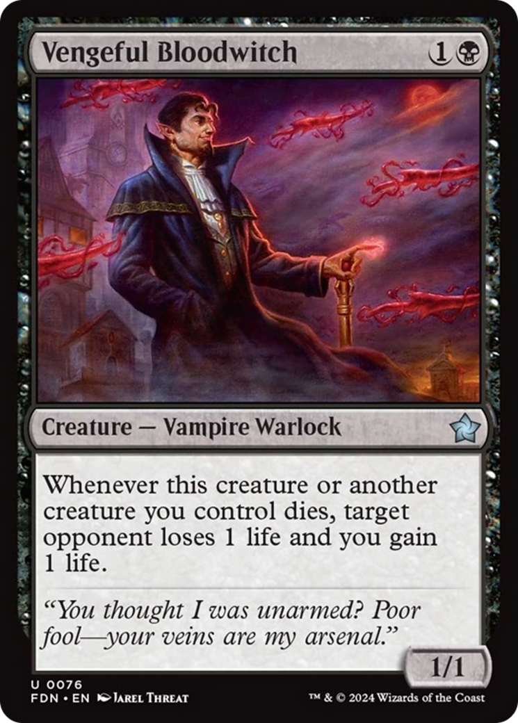 Vengeful Bloodwitch [Foundations] | L.A. Mood Comics and Games