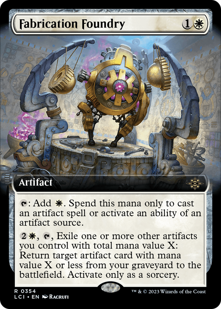 Fabrication Foundry (Extended Art) [The Lost Caverns of Ixalan] | L.A. Mood Comics and Games