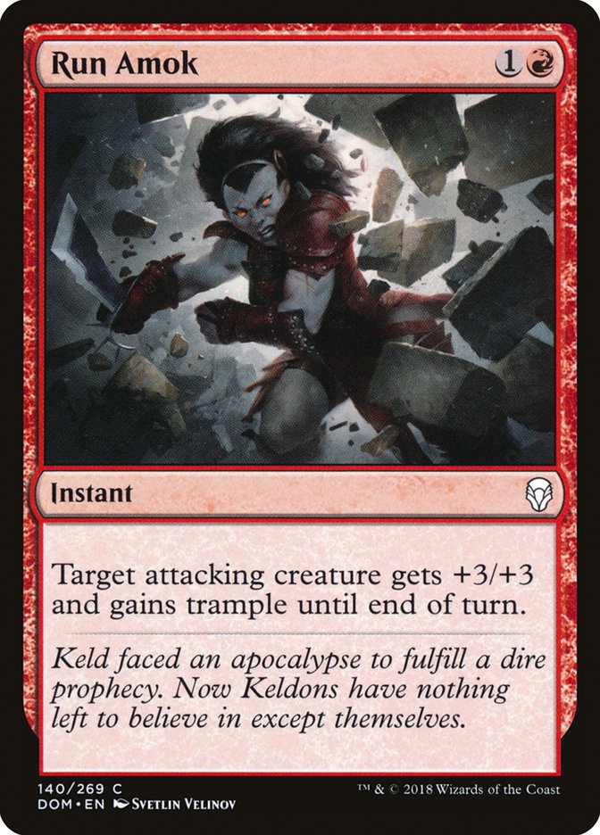 Run Amok [Dominaria] | L.A. Mood Comics and Games
