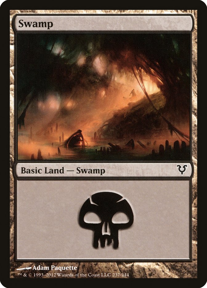 Swamp (237) [Avacyn Restored] | L.A. Mood Comics and Games