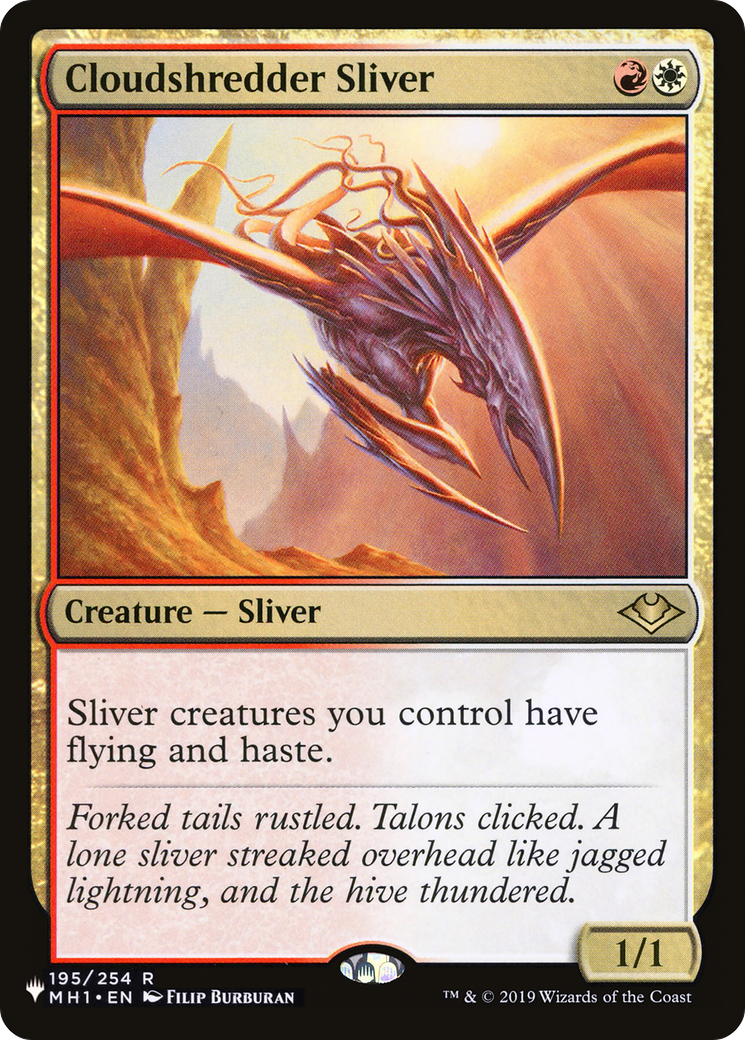 Cloudshredder Sliver (MH1) [The List] | L.A. Mood Comics and Games