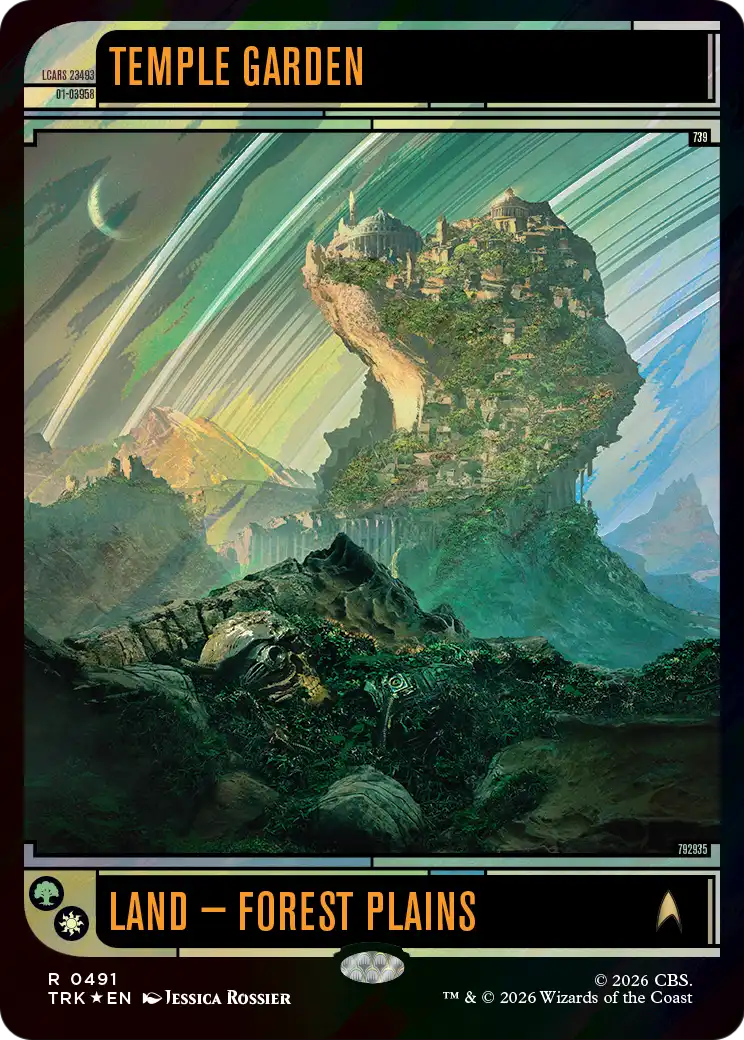 Temple Garden (Surge Foil) [Star Trek] | L.A. Mood Comics and Games