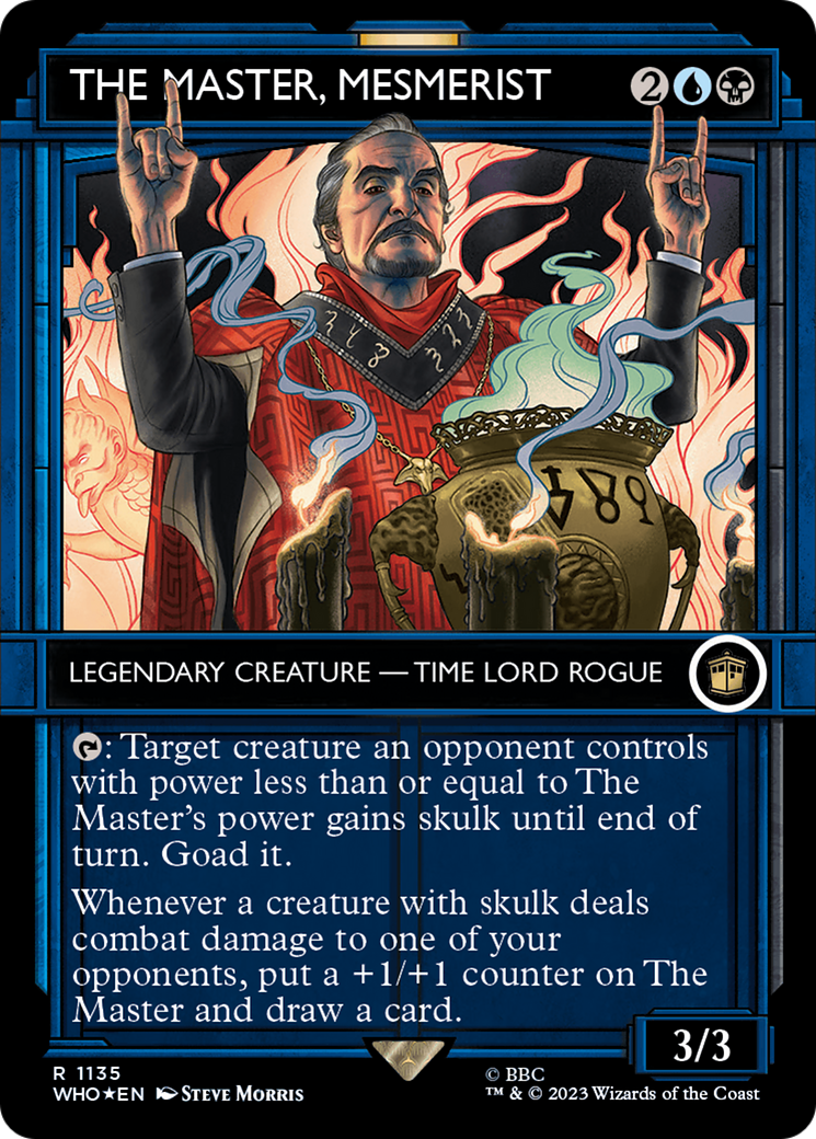 The Master, Mesmerist (Showcase) (Surge Foil) [Doctor Who] | L.A. Mood Comics and Games