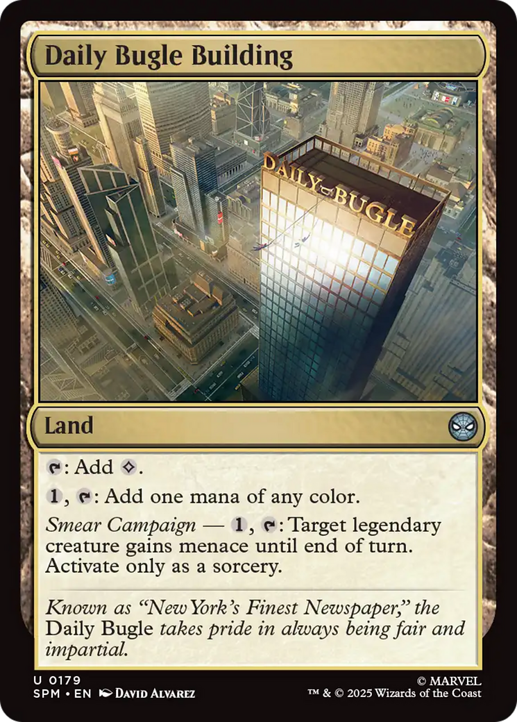 Daily Bugle Building [Marvel's Spider-Man] | L.A. Mood Comics and Games