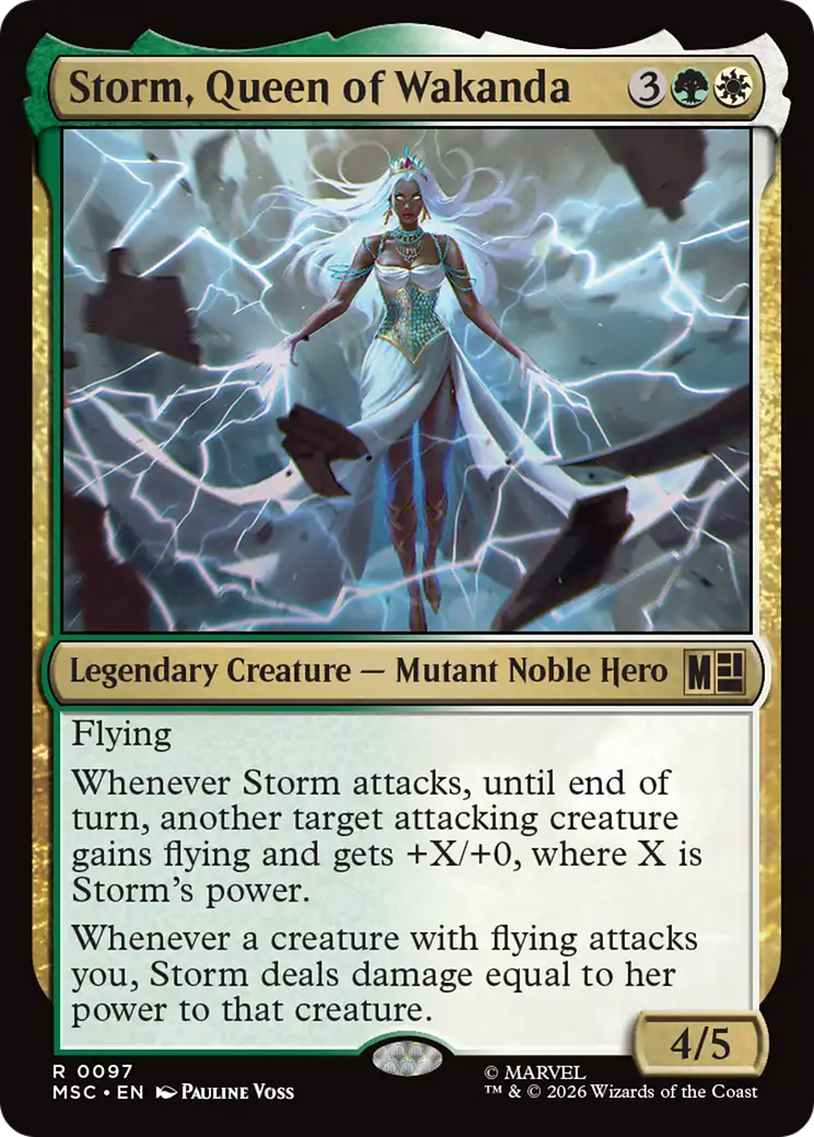 Storm, Queen of Wakanda [Marvel Super Heroes Commander] | L.A. Mood Comics and Games
