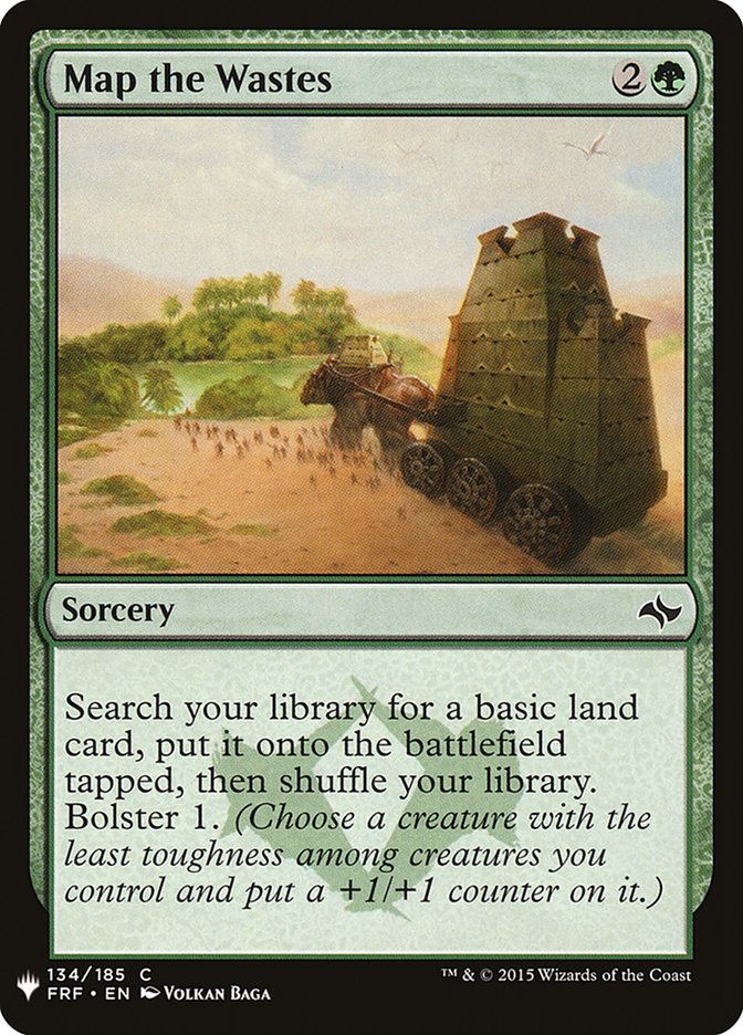 Map the Wastes [Mystery Booster] | L.A. Mood Comics and Games