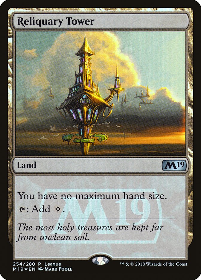 Reliquary Tower (League) [Core Set 2019 Promos] | L.A. Mood Comics and Games