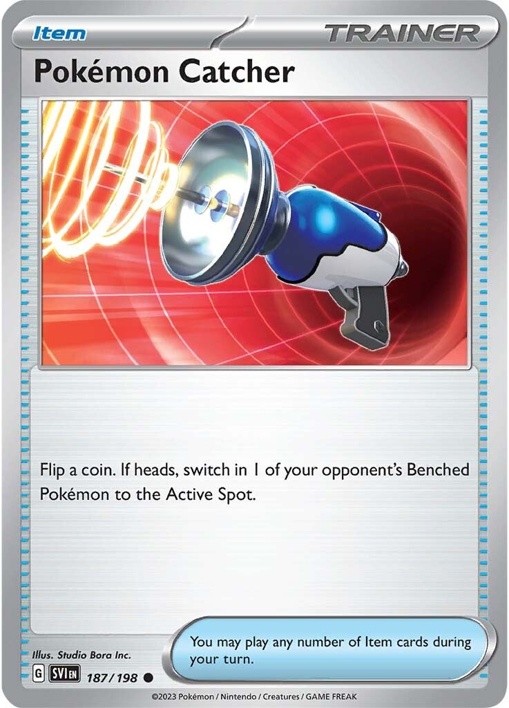 Pokemon Catcher (187/198) [Scarlet & Violet: Base Set] | L.A. Mood Comics and Games