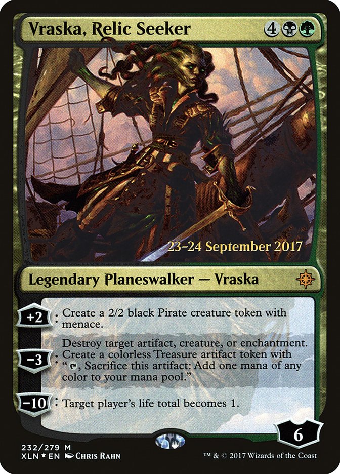 Vraska, Relic Seeker [Ixalan Prerelease Promos] | L.A. Mood Comics and Games