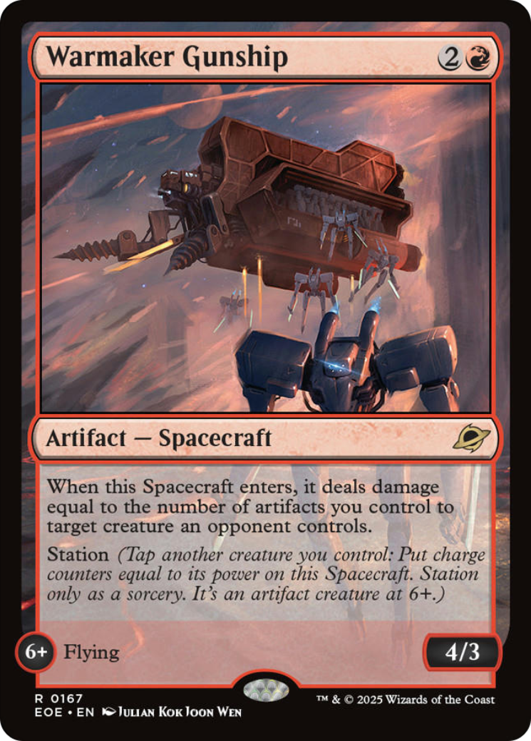 Warmaker Gunship [Edge of Eternities] | L.A. Mood Comics and Games