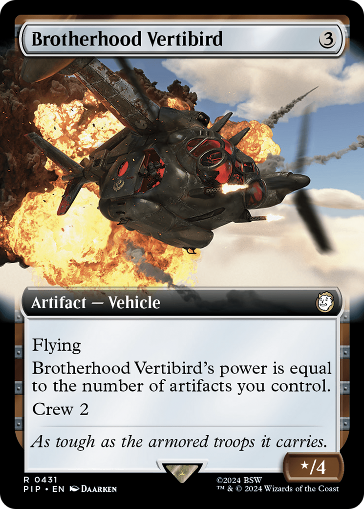 Brotherhood Vertibird (Extended Art) [Fallout] | L.A. Mood Comics and Games