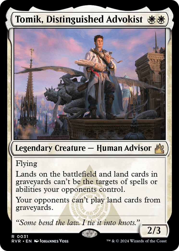 Tomik, Distinguished Advokist [Ravnica Remastered] | L.A. Mood Comics and Games