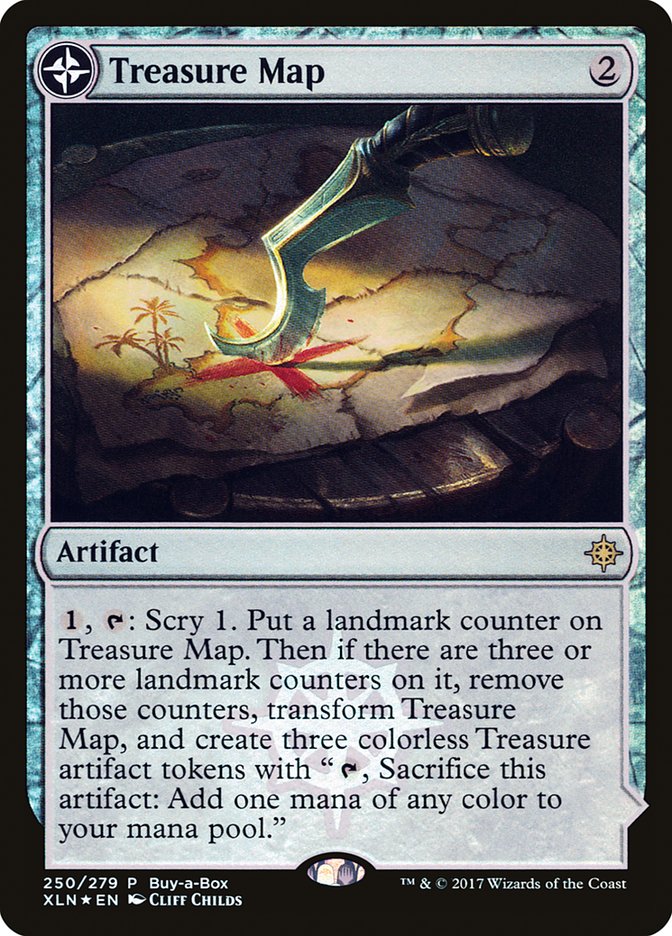 Treasure Map // Treasure Cove (Buy-A-Box) [Ixalan Treasure Chest] | L.A. Mood Comics and Games