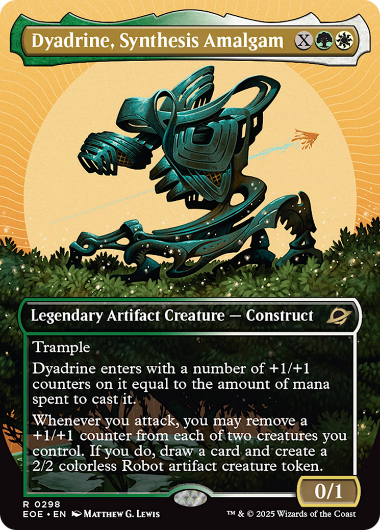 Dyadrine, Synthesis Amalgam (Borderless) [Edge of Eternities] | L.A. Mood Comics and Games
