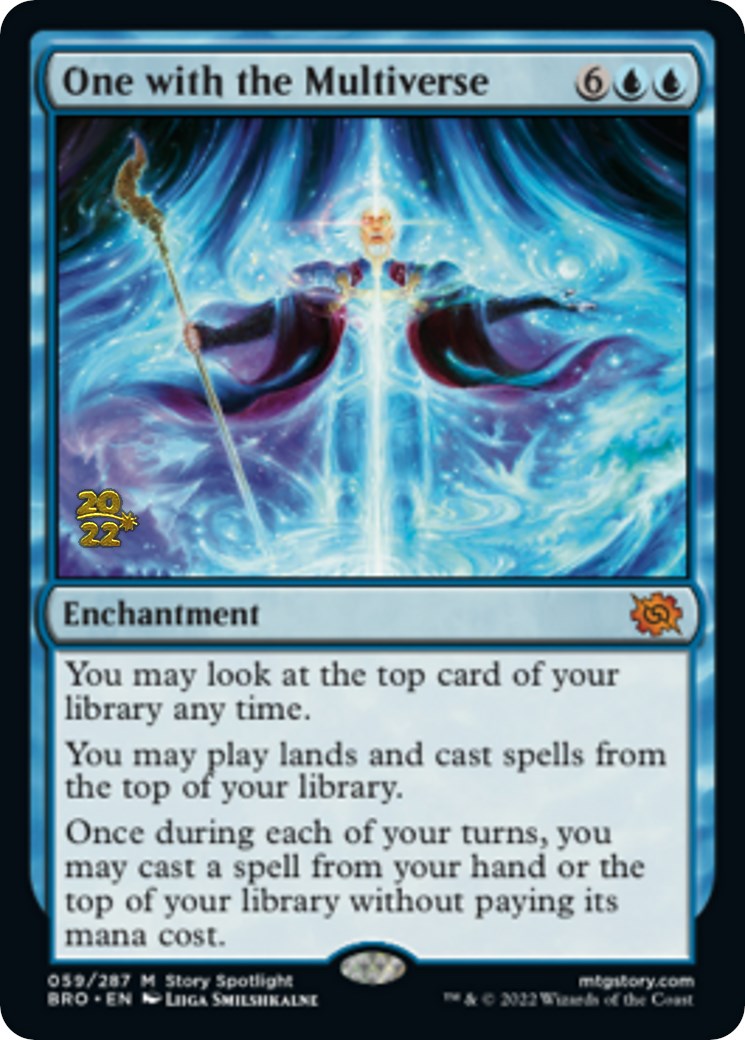 One with the Multiverse [The Brothers' War Prerelease Promos] | L.A. Mood Comics and Games