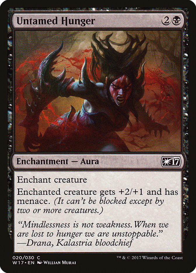 Untamed Hunger [Welcome Deck 2017] | L.A. Mood Comics and Games