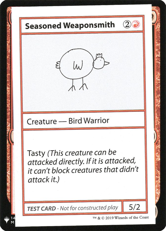 Seasoned Weaponsmith [Mystery Booster Playtest Cards] | L.A. Mood Comics and Games
