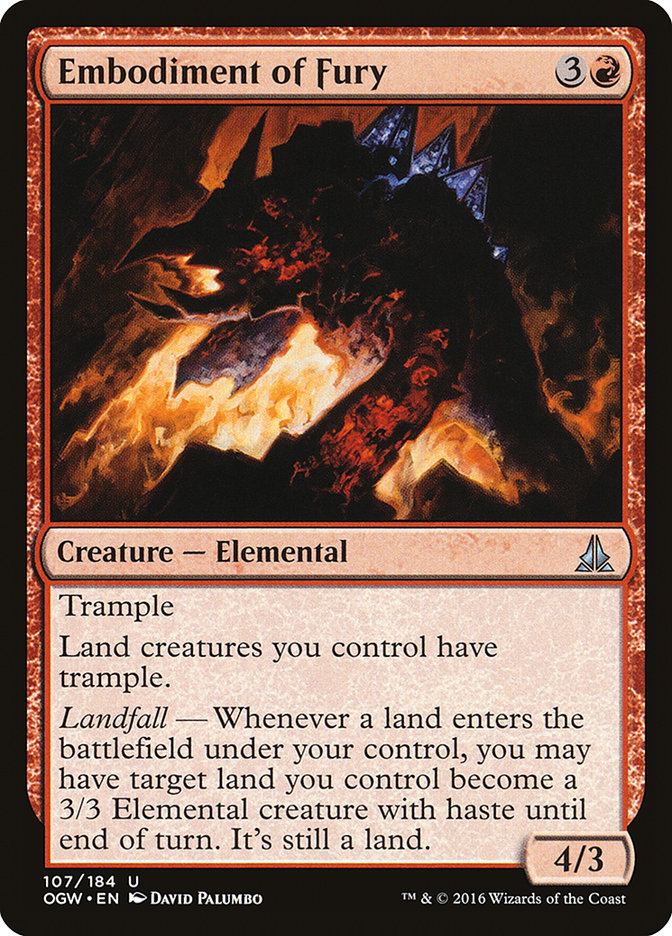 Embodiment of Fury [Oath of the Gatewatch] | L.A. Mood Comics and Games